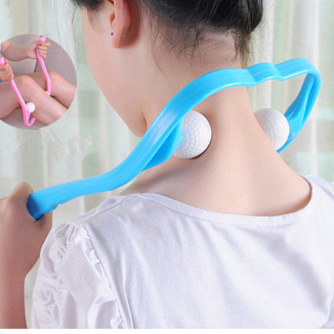 Plastic Pressure Point Therapy Neck Massageador Relieve Hand Roller Neck Massager For Neck Shoulder Trigger Point Plastic Pressure Point Therapy Neck Massageador Relieve Hand Roller Neck Massager For Neck Shoulder Trigger Point